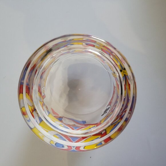 Libbey King & Queen Set Of 2 Vintage Playing Card Theme Lowball Glasses - Picture 4 of 5